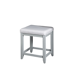 Gatco Chrome Vanity Stool 1356 Bellacor