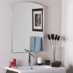 Amazon Com Clean Large Modern Black Frame Wall Mirror 30 X 40