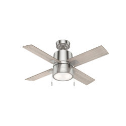 Oil Brushed Bronze Finish with Opal White Glass and Oil Brushed Bronze Abs Blades Kendal AC19242-OBB Moderno 42-Inch 3-Blade 1 Light Ceiling Fan