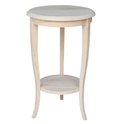 International Concepts Occasional Unfinished Wood Narrow End Table Ot 2214 Bellacor