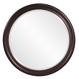 oil rubbed bronze rounded rectangle mirror