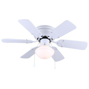 Canarm Twister Brushed Pewter 30 Inch One Light Ceiling Fan