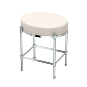 Gatco Chrome Vanity Stool 1356 Bellacor