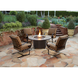 Shop 40 Inch Copper Fire Pit Bellacor