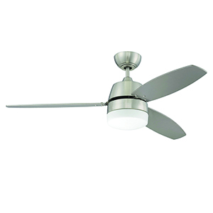 Craftmade Juna Polished Nickel 54 Inch Ceiling Fan With Led