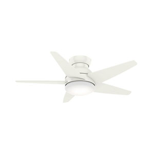 Minka Aire Concept Ii White 44 Inch Flush Led Ceiling Fan F518l Wh