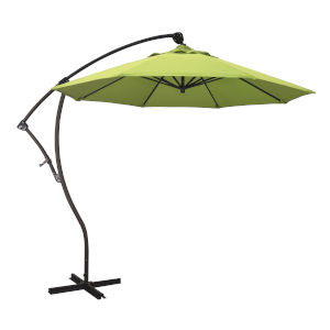 California Umbrella Bayside Bronze With Spectrum Cilantro Nine Feet Sunbrella Patio Umbrella 194061387757 Bellacor