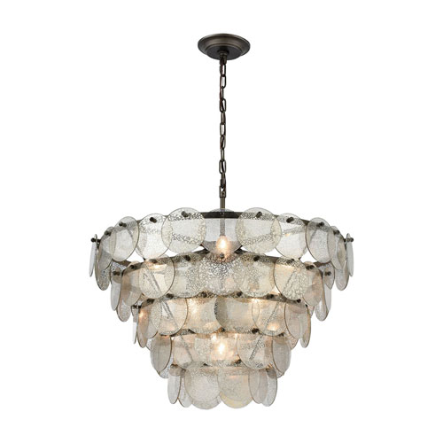 Mercury Glass Chandeliers Bellacor