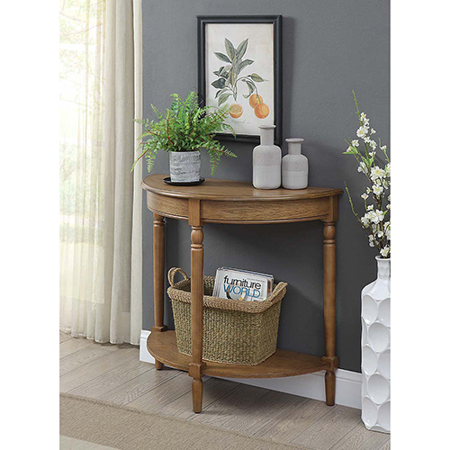 Convenience Concepts French Country Brown Entryway Table