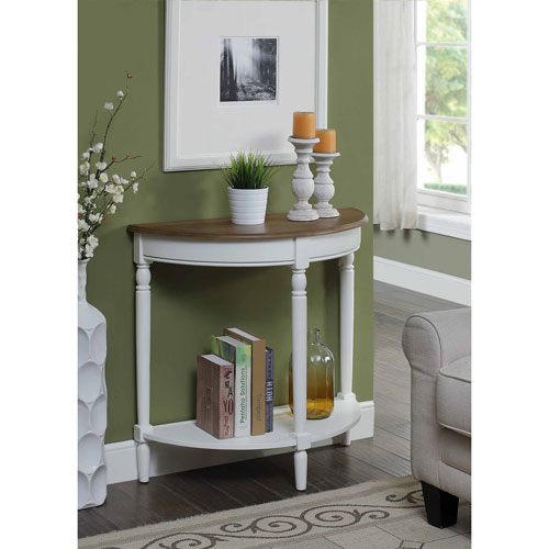 Convenience Concepts French Country Driftwood And White Entryway