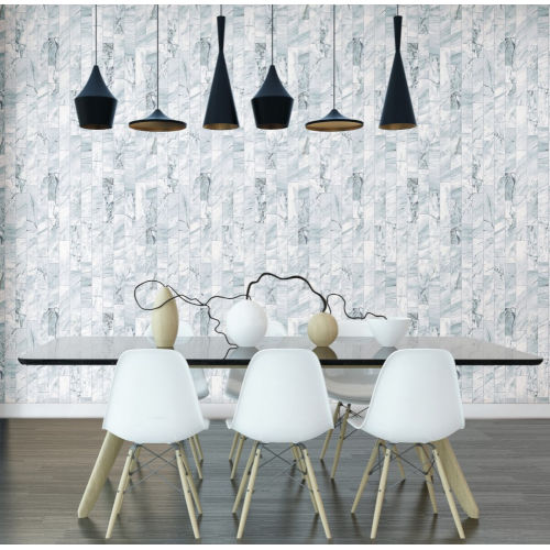 York Wallcoverings Taj Marble Stonework Light Blue Peel And Stick Wallpaper Psw1120rl Bellacor