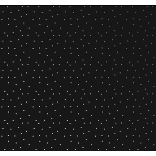 York Wallcoverings Ashford Black And White Dots Wallpaper Sample Swatch Only