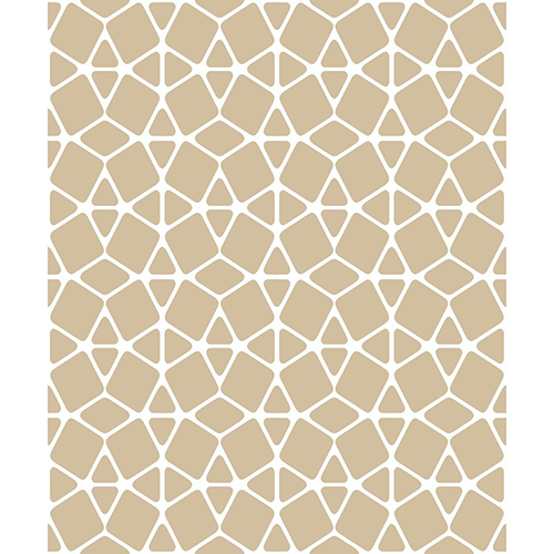 York Wallcoverings Culture Club Gold And White Geometric Wallpaper