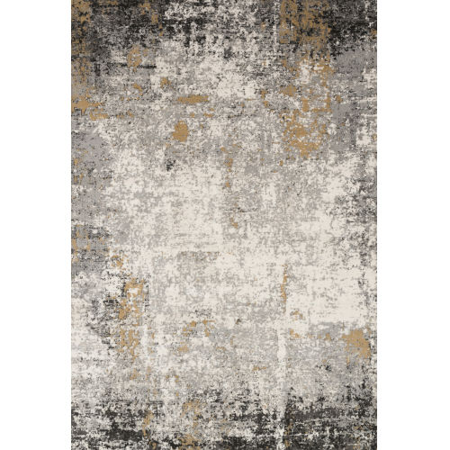 Alchemy Granite and Gold 1 Ft. 6 In. x 1 Ft. 6 In. Square Rug