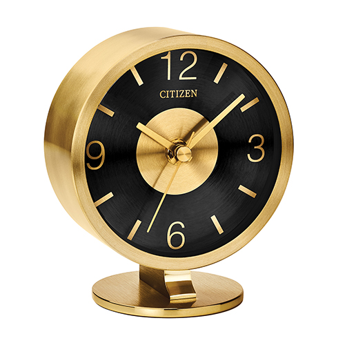 Citizen Cc1028 Decorative Gold Desk Clock Cc1028 Bellacor