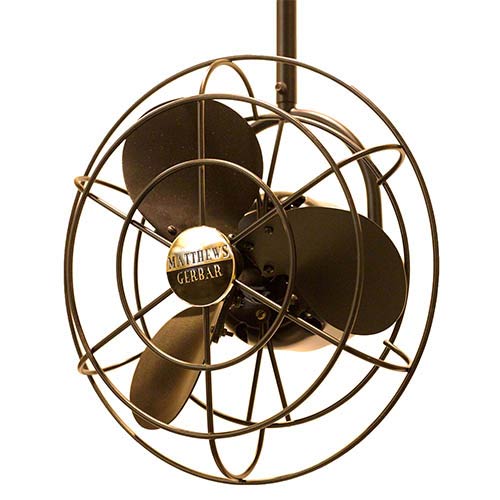 Matthews Fan Bianca Directional Brushed Copper 13 Inch Ceiling Fan