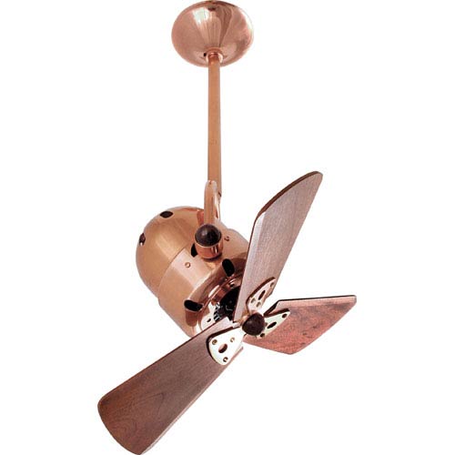 Matthews Fan Bianca Polished Copper 16 Inch Ceiling Fan With