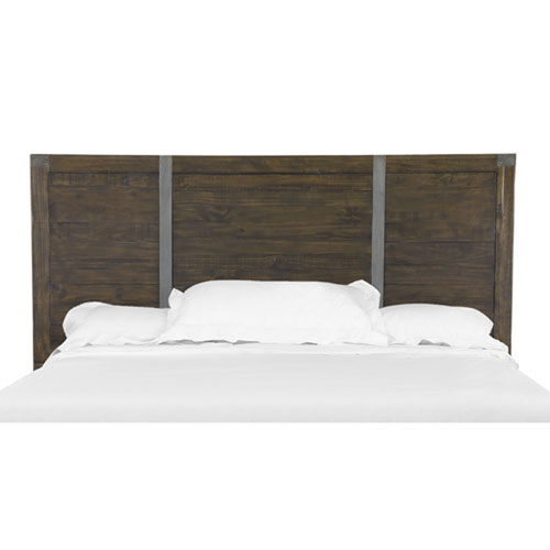 251 First Fulton Rustic Pine Queen Panel Bed Headboard Bellacor