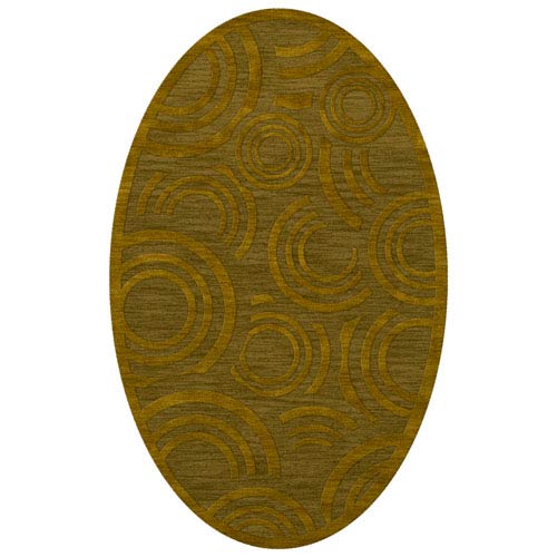 Dover DV3 Avocado Oval: 3 x 5 Ft.  Area Rug Product Image