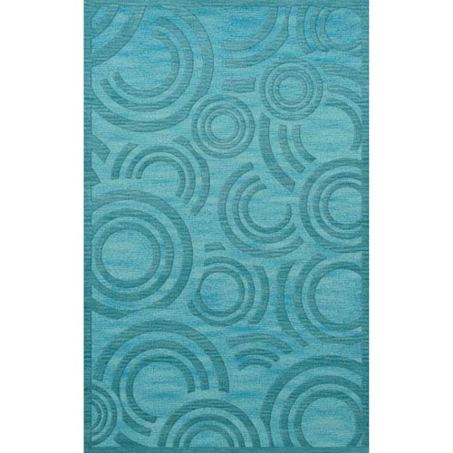 Dover DV3 Peacock Rectangular: 3 x 5 Ft.  Area Rug Product Image