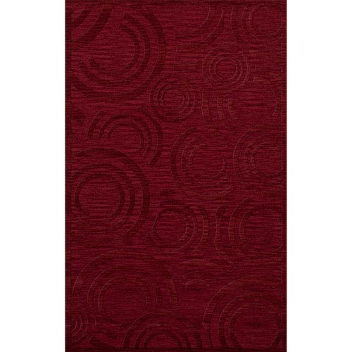 Dover DV3 Rich Red Rectangular: 3 x 5 Ft.  Area Rug Product Image