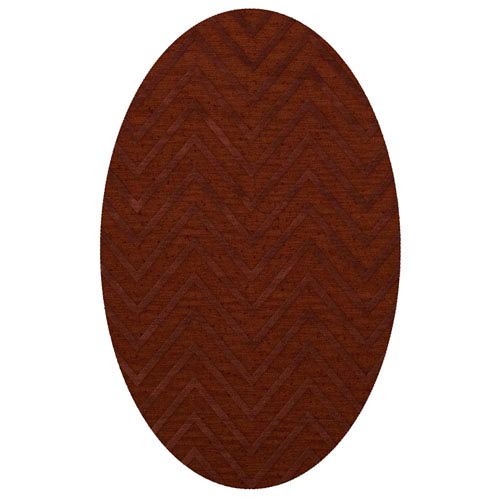 Dover DV4 Paprika Oval: 3 x 5 Ft.  Area Rug Product Image