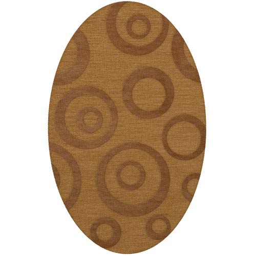 Dover DV5 Gold Oval: 3 x 5 Ft.  Area Rug Product Image