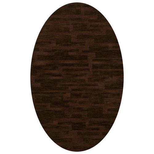 Dover DV6 Fudge Oval: 3 x 5 Ft.  Area Rug Product Image