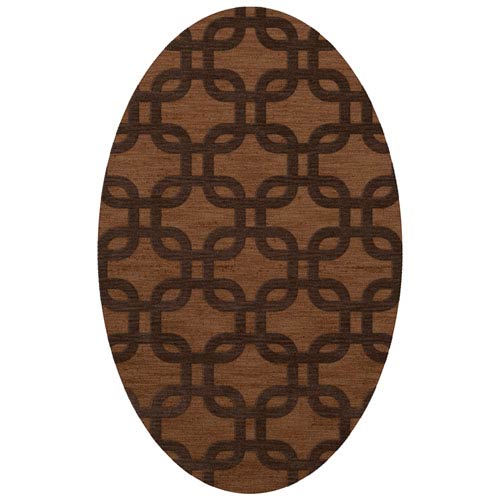 Dover DV7 Caramel Oval: 3 x 5 Ft.  Area Rug Product Image