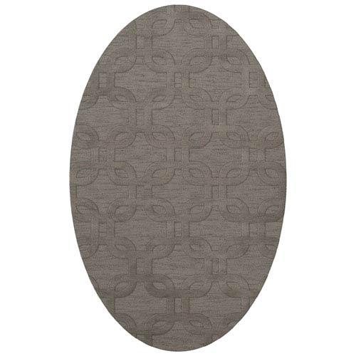 Dover DV7 Silver Oval: 3 x 5 Ft.  Area Rug Product Image