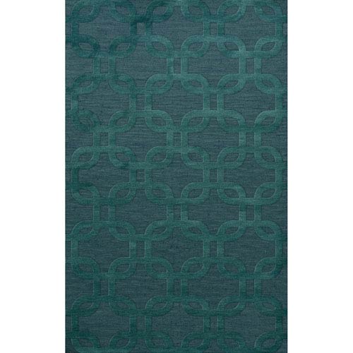Dover DV7 Teal Rectangular: 3 x 5 Ft.  Area Rug Product Image