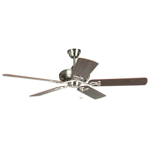 Craftmade Majestic Brushed Nickel 52 Inch Blade Span Ceiling Fan And Blades