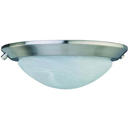 Concord Fans Stainless Steel Low Profile Epact Ceiling Fan Light