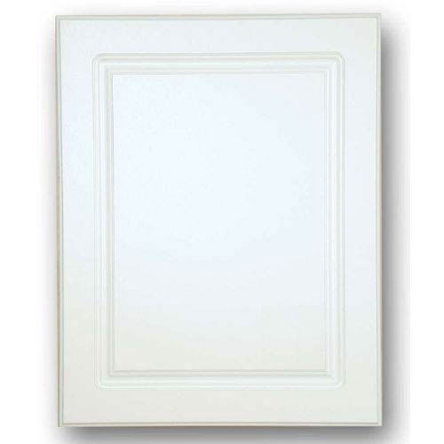 American Pride White 16 Inch X 20 Inch Raised Panel Surface Mount