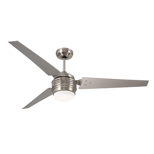 Emerson Fans 4th Avenue Brushed Steel Led Ceiling Fan