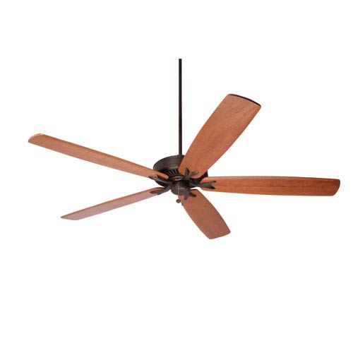 Premium Select Oil Rubbed Bronze 72 Inch Ceiling Fan With Teak Solid Wood Blades