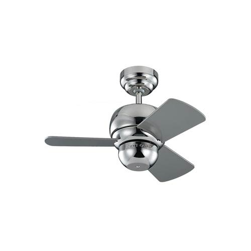 Micro Polished Nickel 24 Inch Ceiling Fan