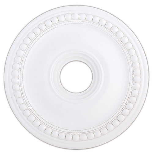 Livex Lighting Wingate White 20 Inch Ceiling Medallion