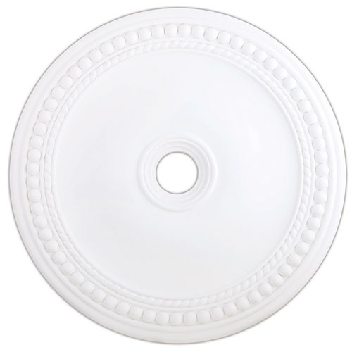 Wingate White 36 Inch Ceiling Medallion