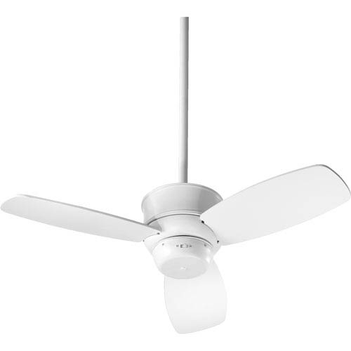 Gusto Studio White 32 Inch Three Blade Ceiling Fan