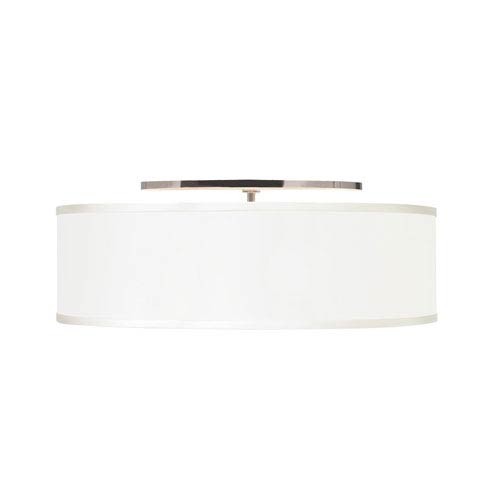 Tech Lighting Mulberry White Four Light Semi Flush Mount With