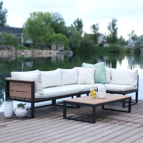 White Contemporary And Modern Patio Furniture Sets Free Shipping Bellacor