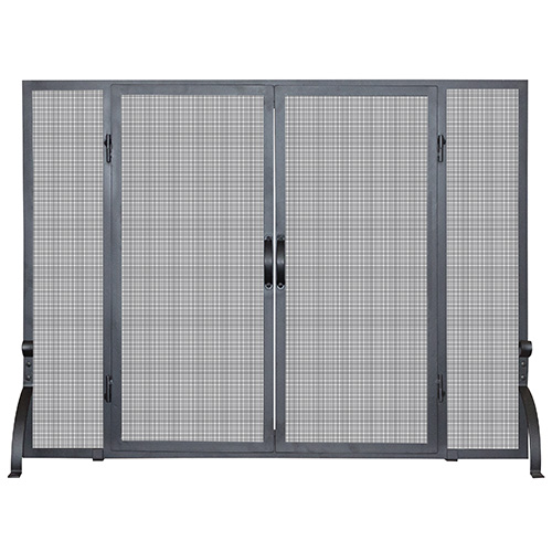 Blue Rhino Black 33 Inch High Single Panel Screen With Doors S