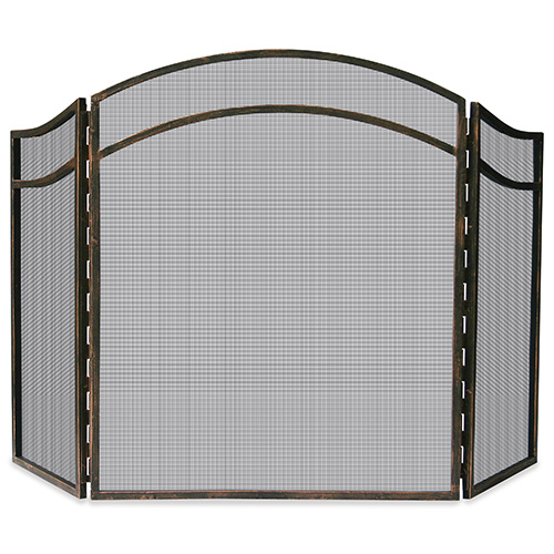 Blue Rhino Antique Rust Tri Fold Screen S 1692 Bellacor