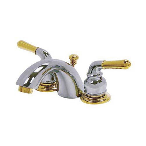 Elements Of Design Chrome And Polished Brass Modern Lever